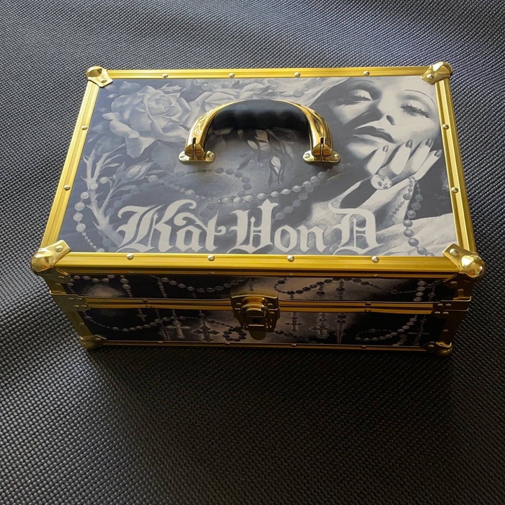 Kat Von D train case. Limited edition.